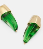 Bottega Veneta Prisma glass earrings
