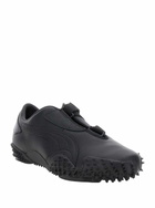 Puma mostro Black Sneakers With Logo Patch On The Tongue And Studded Sole In Leather Unisex