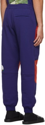 Gucci Purple & Red The North Face Edition Paneled Lounge Pants