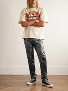 Gallery Dept. - Analog 5001 Slim-Fit Metallic Painted Jeans - Gray