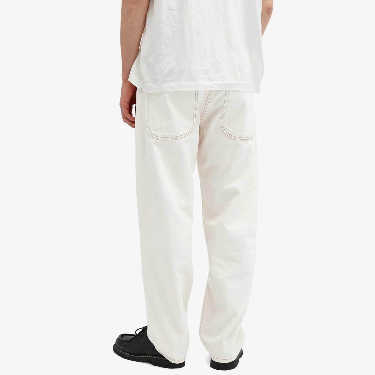 YMC Men's Bez Jeans in Ecru