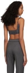 Anna October Grey Eugenie Top