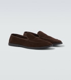 George Cleverley Cornwall suede loafers