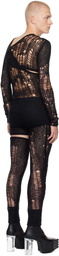 Rick Owens Black Spider Ziggy Jumpsuit