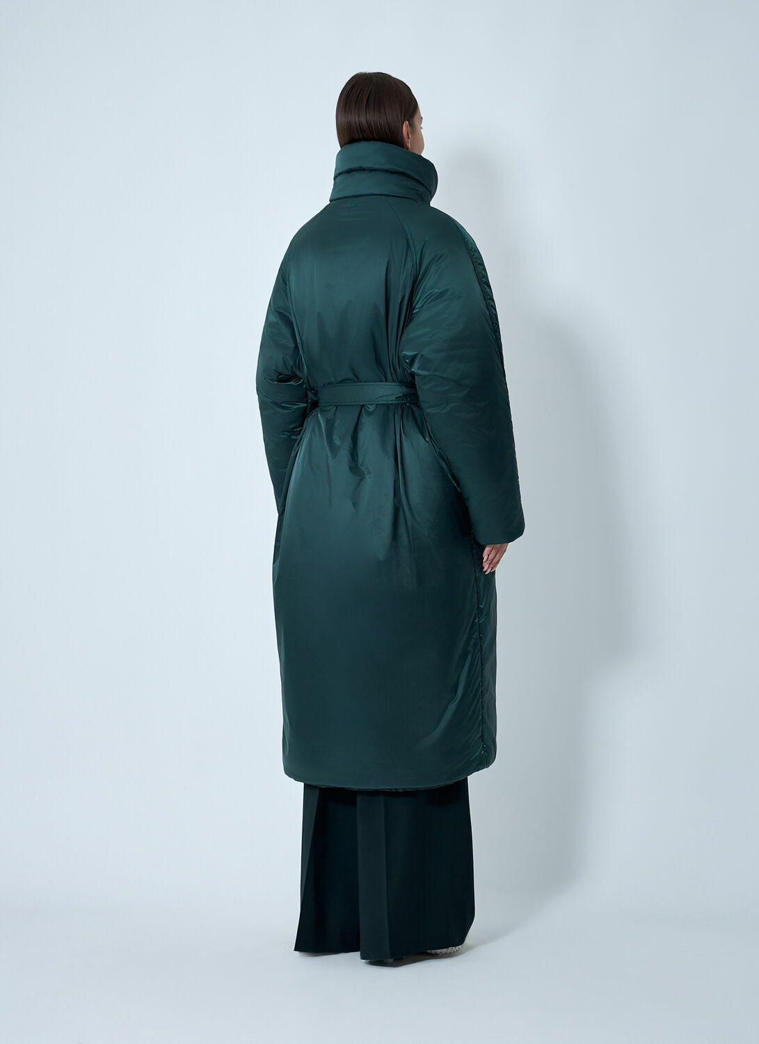Lacoste Satin Padded Coat