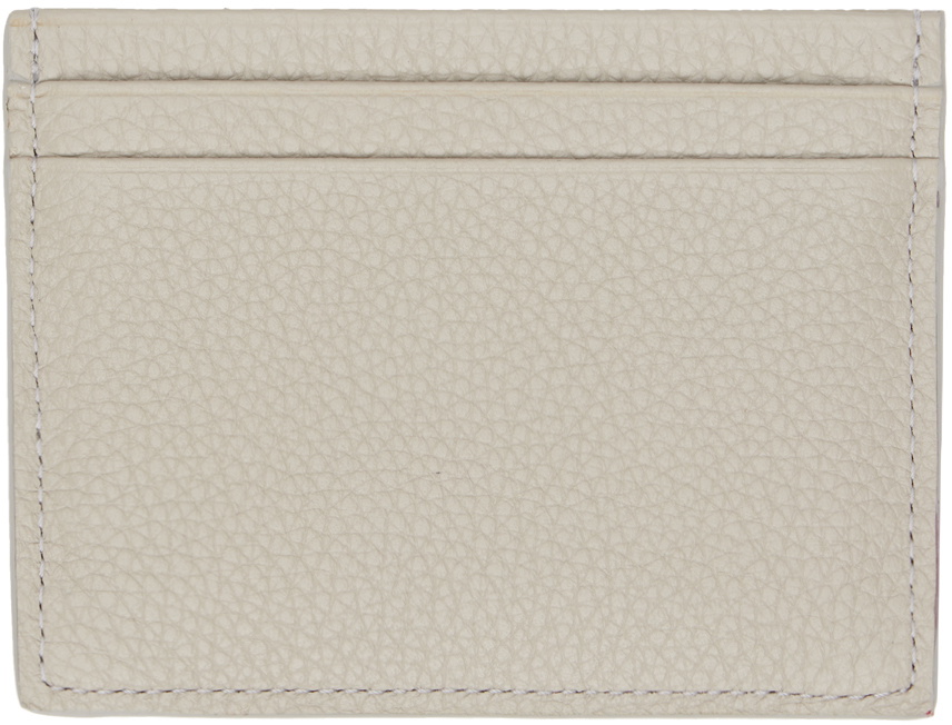 Christian Louboutin Gray Kios Card Holder