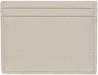 Christian Louboutin Gray Kios Card Holder