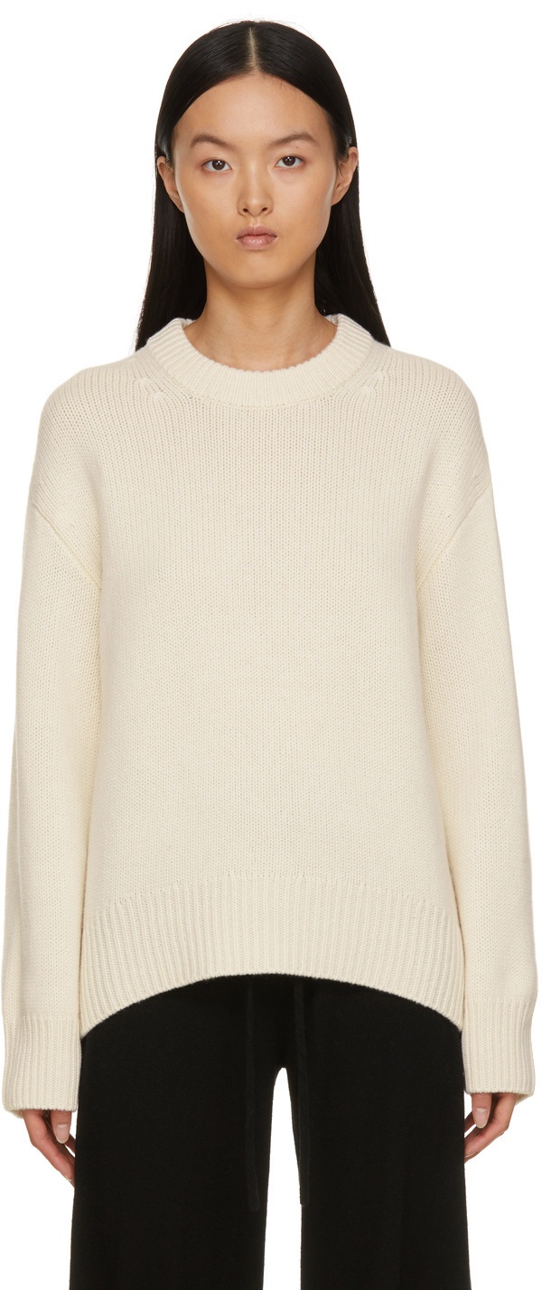Lisa Yang Off-White Noor Sweater Lisa Yang