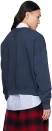 Maison Margiela Navy Reverse Sweatshirt