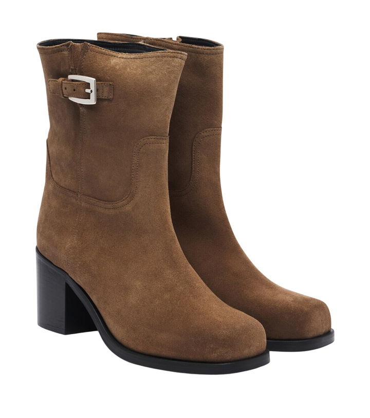Photo: Staud Brooklyn suede ankle boots