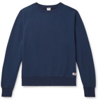 EDWIN - Loopback Cotton-Jersey Sweatshirt - Blue