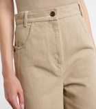 Max Mara High-rise wide-leg jeans