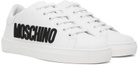 Moschino White Logo Sneakers