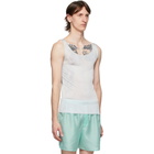 Ludovic de Saint Sernin Grey Knit Tank Top