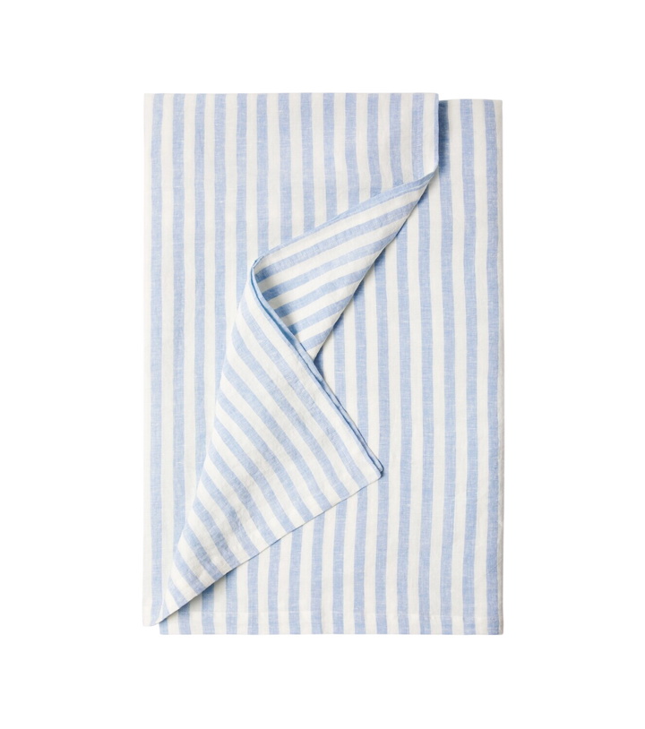 Photo: Once Milano Striped linen tablecloth