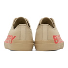 Burberry Khaki Larkhall Sneakers