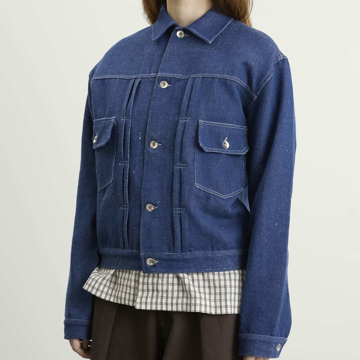 Story mfg. Women's Tuesday Jacket in Handloom Selvedge Denim