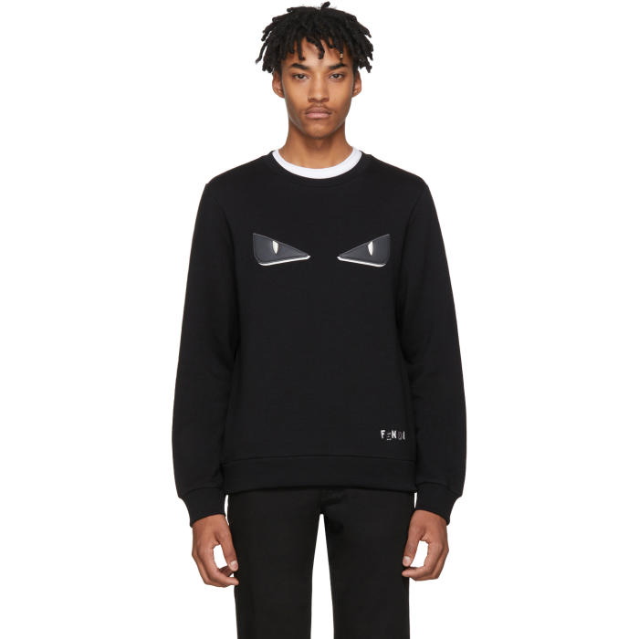 Photo: Fendi Black Bag Bugs Sweatshirt