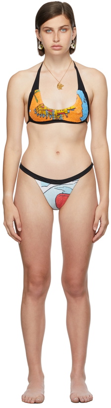 Photo: Rave Review SSENSE Exclusive Multicolor June Juno Bikini