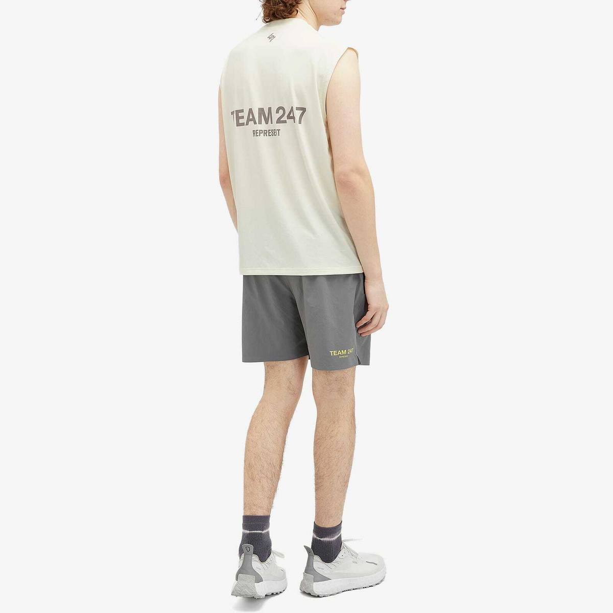 Represent Men's Team 247 Oversized Tank in Cream