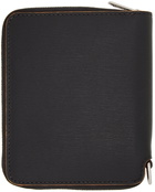 Paul Smith Black Contrast Interior Zip Around Wallet