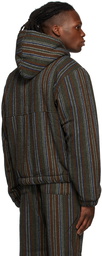 Stüssy Multicolor Wool Stripe Work Jacket