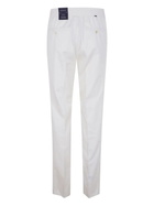 Incotex Tapered Fit Trousers in White
