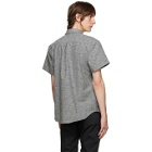 Naked and Famous Denim Grey Easy Short Sleeve Shirt