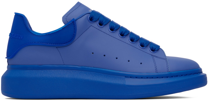 Photo: Alexander McQueen Blue Oversized Sneakers