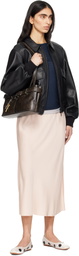 OSOI Brown Shoulder Brocle Bag