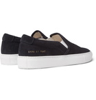 Common Projects - Suede Slip-On Sneakers - Men - Black