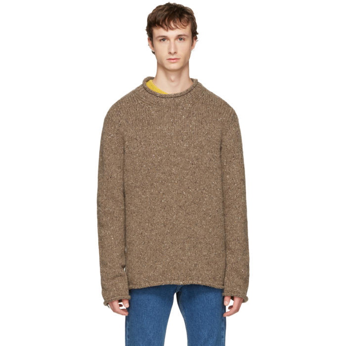 Photo: Maison Margiela Beige Donegal Sweater