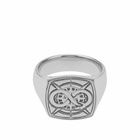 Tom Wood Men's Eternity Ring in Silver