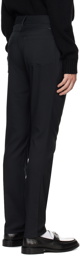 Polo Ralph Lauren Black Slim-Fit Trousers