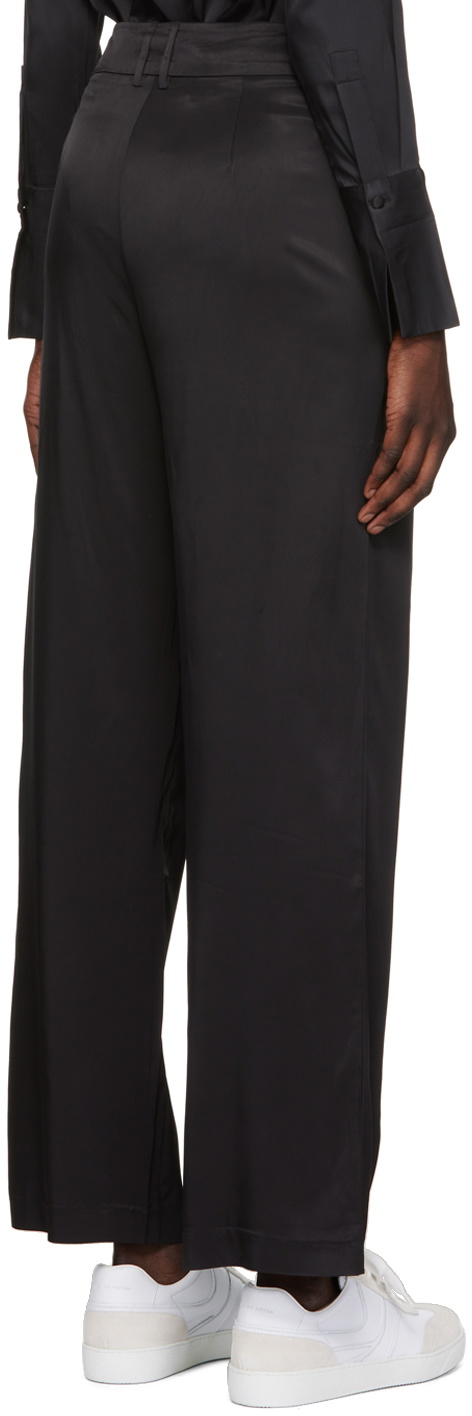 THIRD FORM Black Under Current Trousers