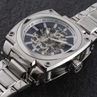 Polanti Torque Ii Auto Black Dial Mens Watch PLT2001-SV