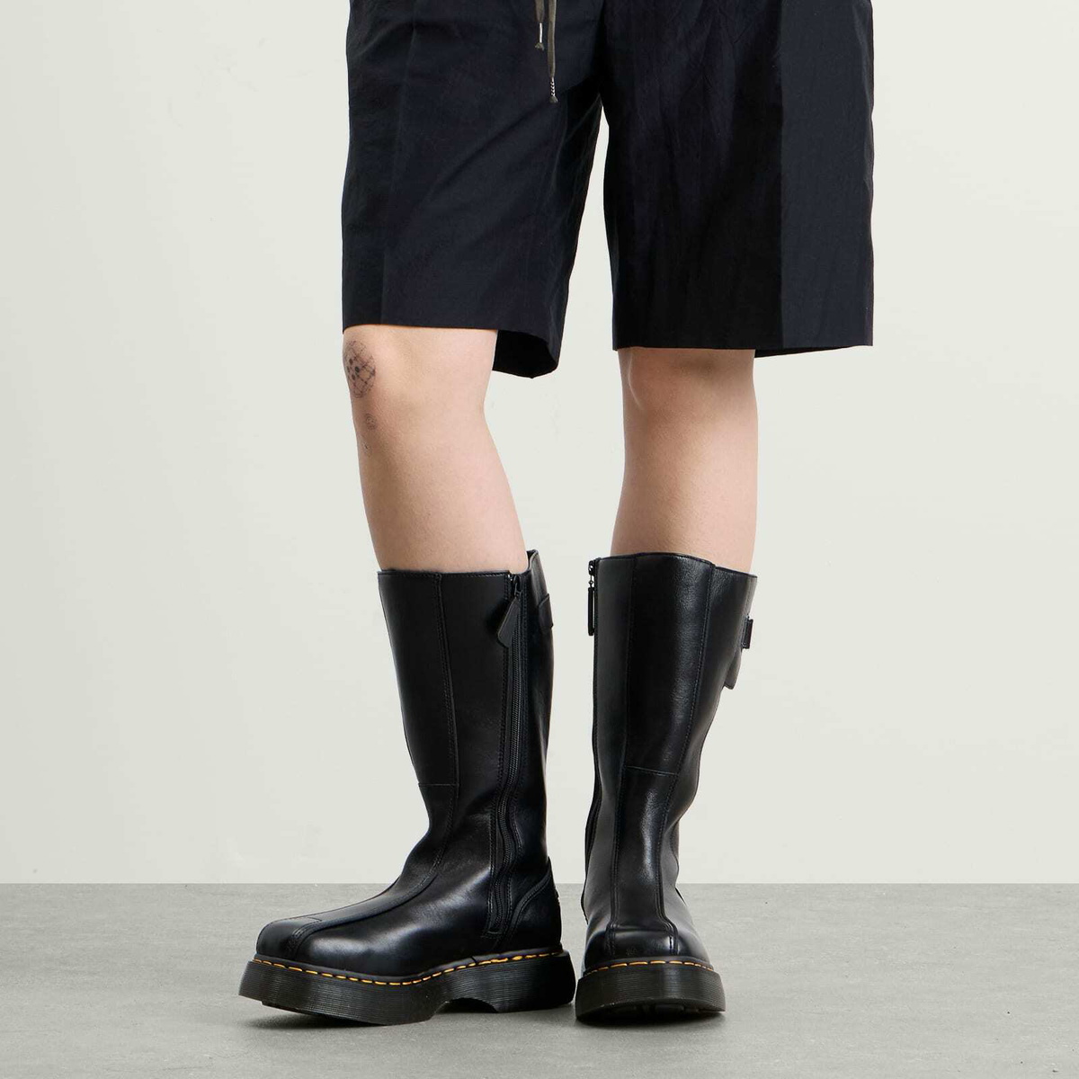 Dr. Martens Women's Buzz Hi Boots in Black