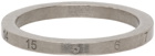 Maison Margiela Silver Semi-Polished Ring