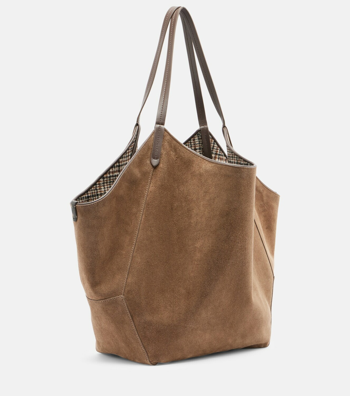 Brunello Cucinelli Medium suede tote bag