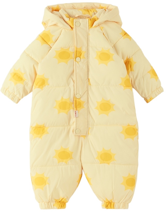 Photo: TINYCOTTONS Baby Yellow Sunny Snowsuit