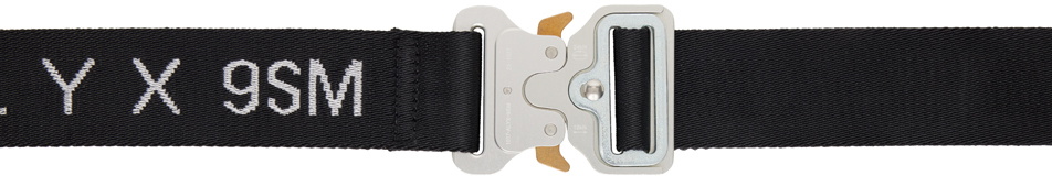 1017 ALYX 9SM Black Classic Rollercoaster Belt