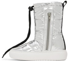 Marni Kids Silver Padded Boots
