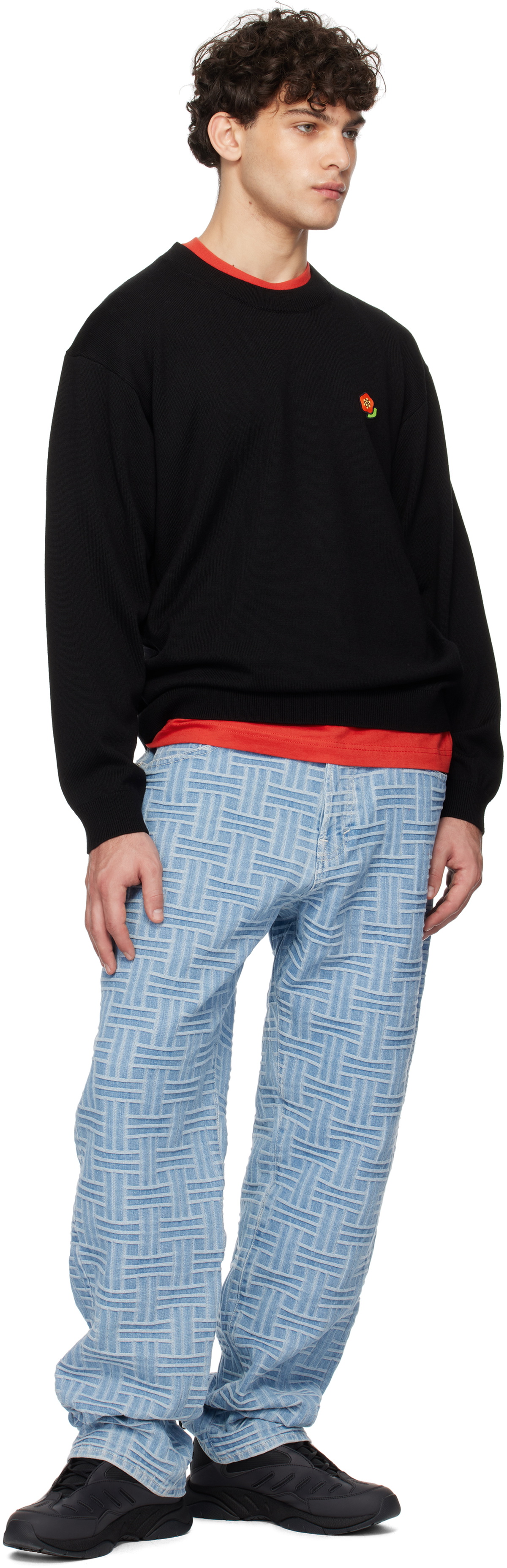 Kenzo Black Kenzo Paris Pop Sweater