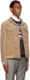 Brunello Cucinelli Brown Cotton Jacket