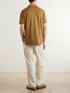 Polo Ralph Lauren - Logo-Embroidered Cotton-Jersey Polo Shirt - Brown