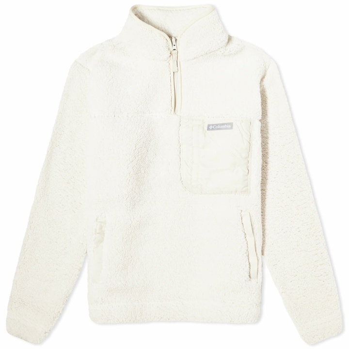 Photo: Columbia Women's West Bend™ 1/4 Zip Pullover in Chalk