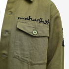 Maharishi Men's Thar Dragon Utility Shirt in Olive