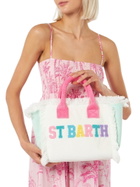 MC2 Saint Barth Terry Multicolor Patch Colette Sponge Handbag