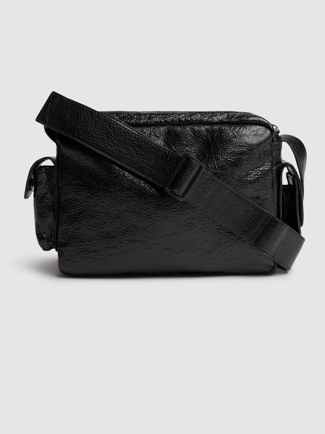 BALENCIAGA Superbusy Leather Messenger Bag Balenciaga