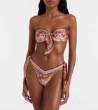 Zimmermann Aster printed bikini